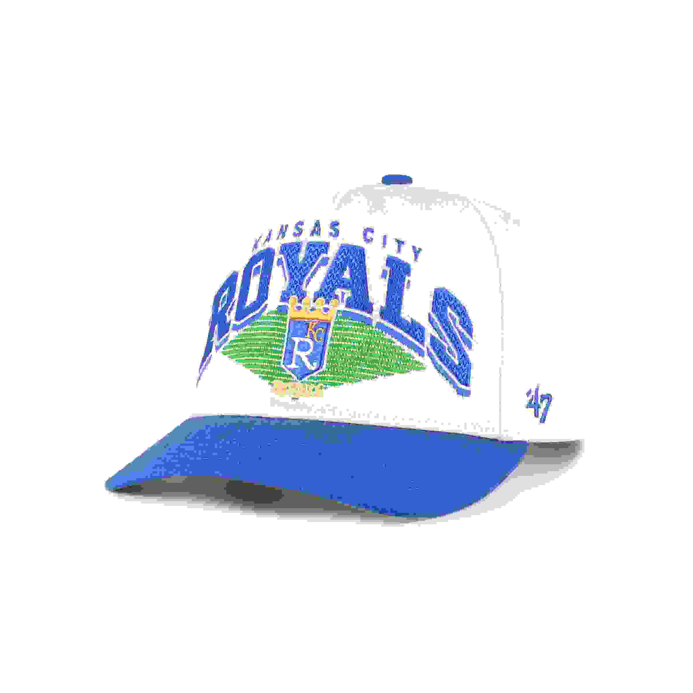 47 Kansas City Royals Cooperstown Pomona Hitch Natural Snapback Hat